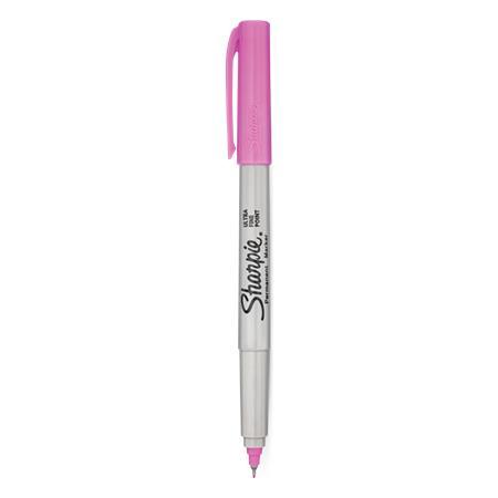 Permanentný popisovač, 0,5 mm, kužeľový hrot, SHARPIE "Ultra Fine Point", ružová 2