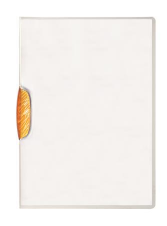 Rýchloviazač, s klipom, A4, DURABLE "Swingclip® 30", oranžová 2
