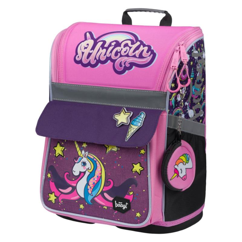 BAAGL Školská aktovka Zippy Unicorn 1