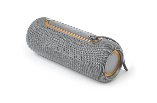 Reproduktor, Bluetooth, stereo, MUSE "M-780 BT", sivá
