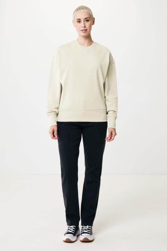 Mikina IQONIQ Kruger relaxed fit z recykl. bavlny natural raw L 12