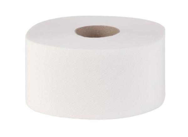 Toaletný papier, 2-vrstvový, priemer 19 cm, VICTORIA HYGIENE "Fine Mini Jumbo", biely 1