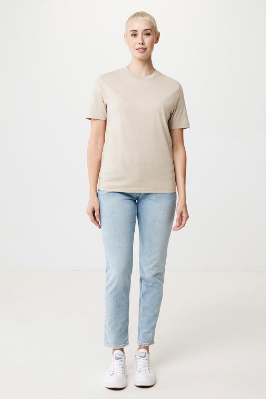Ľahké tričko IQONIQ Sierra z recykl. bavlny light heather brown XXS 5