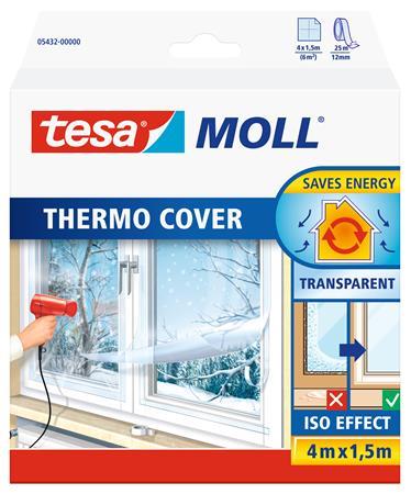 Samolepiaca termofólia do okna, 1,5 m x 4 m, TESA "tesamoll®" 1