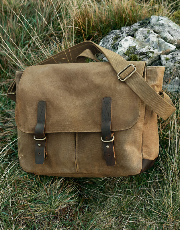 Aktovka Messenger Heritage Waxed Canvas 3