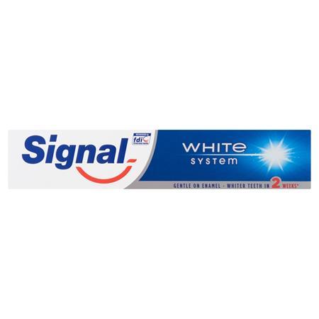 Zubná pasta, 75 ml, SIGNAL "White System" 1