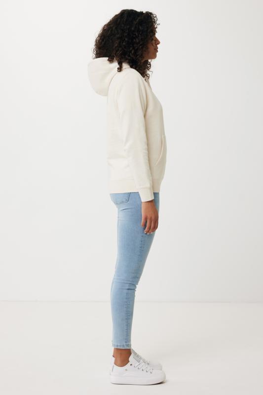 Ľahká mikina s kapucňou IQONIQ Rila z recykl. bavlny natural raw 4XL 8