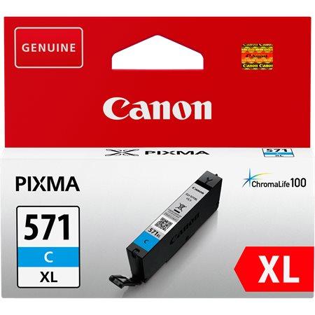 CLI-571CXL toner pre tlačiarne Pixma MG5750, 6850,7750, CANON modrá, 11 ml 1