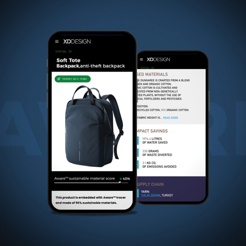 Batoh soft tote XD Design námornícka modrá 19