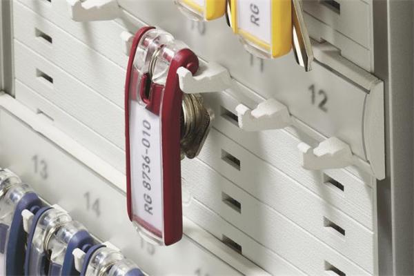 Kľúčenka, plastová, DURABLE "KEY CLIP", rôzne farby 5