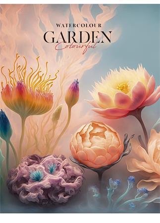 Zošit, A5, štvorčekový, 48 listov, SHKOLYARYK "Garden", mix 1