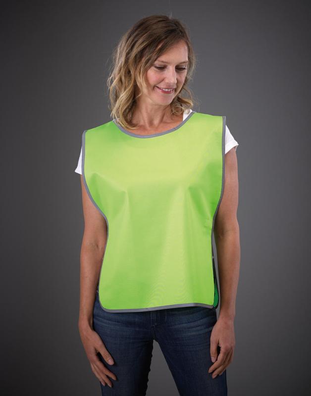 Reflexná vesta Fluo s lemovaním 5