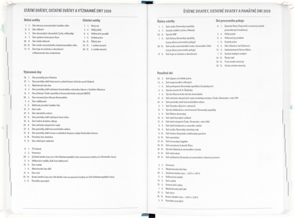 NOTIQUE 18-mesačný diár Petito – Herbár 2025/2026, 11 x 17 cm 4