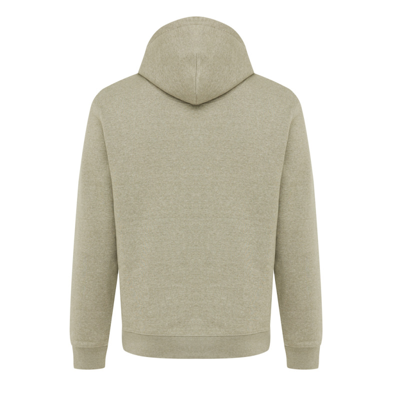 IQONIQ Joshua Unisex mikina s kapucňou z rec. bavlny light heather green XXL 3