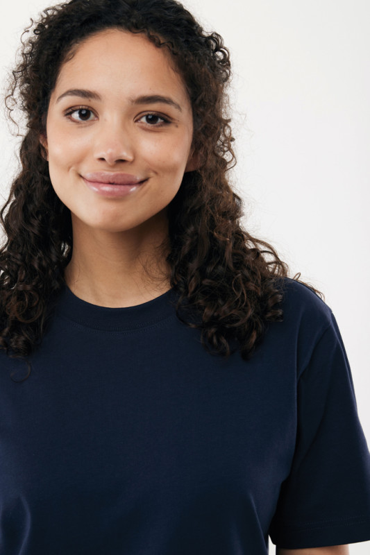 IQONIQ Nikko tričko z hrubej recyklovanej bavlny námornícka modrá XS 8