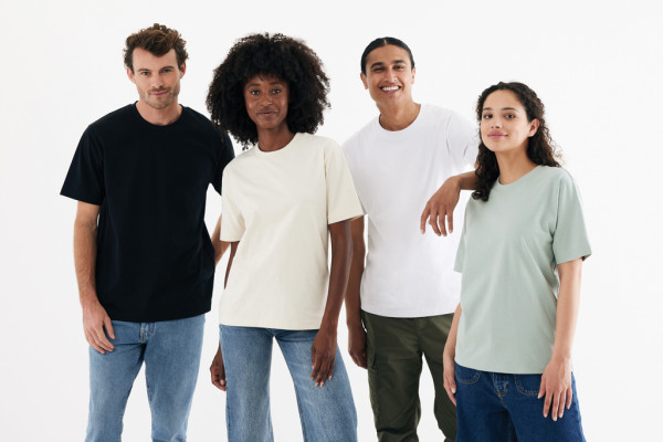 IQONIQ Nikko tričko z hrubej recyklovanej bavlny recycled white 5XL 16