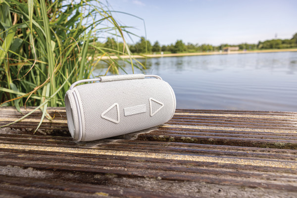 Prisma vodeodolný IPX 4, 16W reproduktor z rec. plastu RCS sivá 8