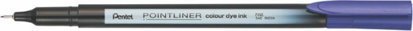 Liner, 0,4 mm, PENTEL "Pointliner", tmavofialový 2