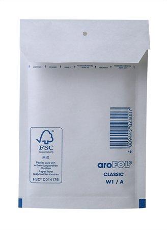 Bublinková obálka, vonkajšie rozmery: 120x175 mm,  vnútorné rozmery:100x165 mm , VICTORIA,