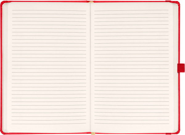NOTIQUE Notes Aprint, červený, linajkovaný, 15 x 21 cm 1