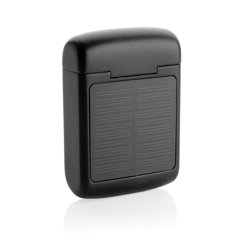 Solárne TWS slúchadlá Skywave z RCS recykl. plastu čierna 4