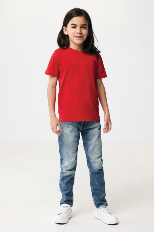 Detské tričko IQONIQ Koli z recykl. bavlny červená 13-14r (158-164cm) 12