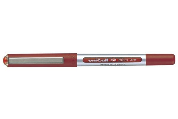 Roller, 0,3 mm, UNI "UB-150 Eye Micro", červený