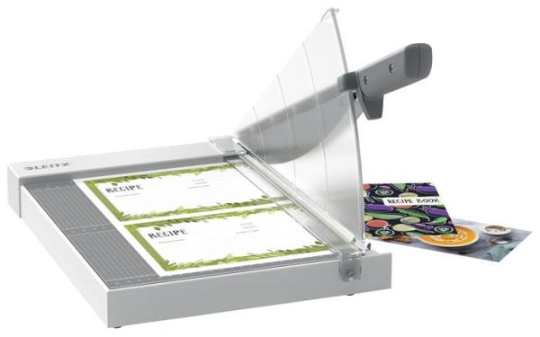 Rezačka, páková, A4, 8 listov, LEITZ "Precision Home A4" 3