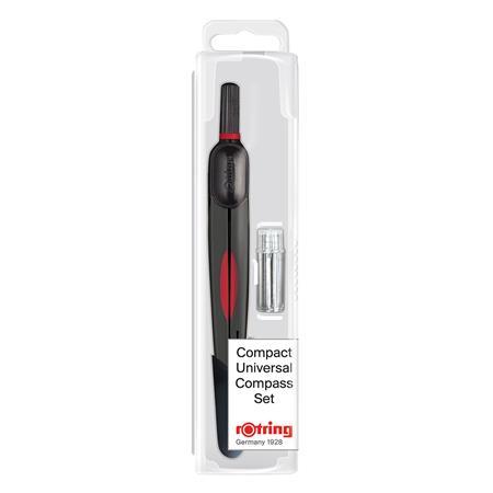 Kružidlo, kovové, s hrotom, univerzálne, ROTRING "Compact" 1