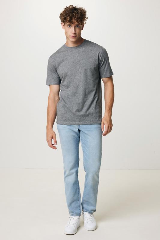 Ľahké tričko IQONIQ Sierra z recykl. bavlny light heather anthracite XXS 8