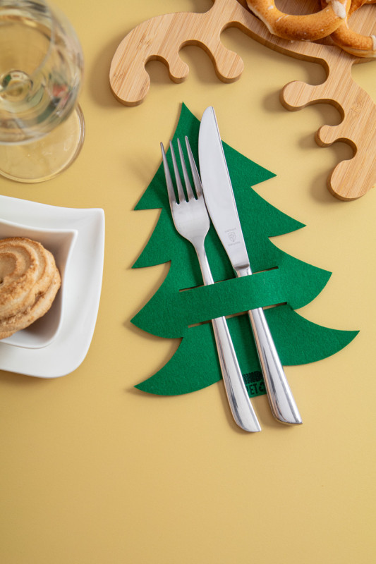 Tonsvik sada vianočných držiakov na príbory RPET 7