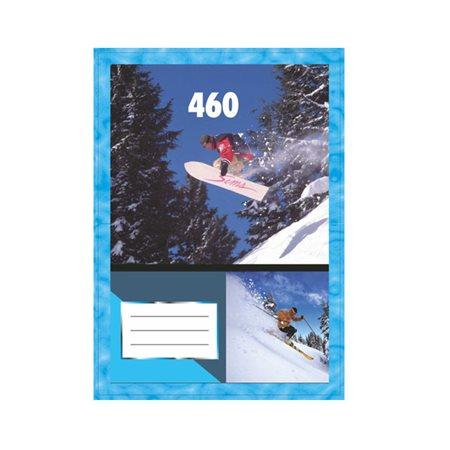 . Zošit, školský, A4, čistý, 60 listový, "460" 1