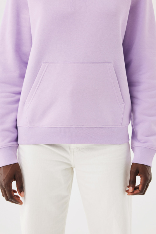 IQONIQ Joshua Unisex mikina s kapucňou z rec. bavlny lavender S 10