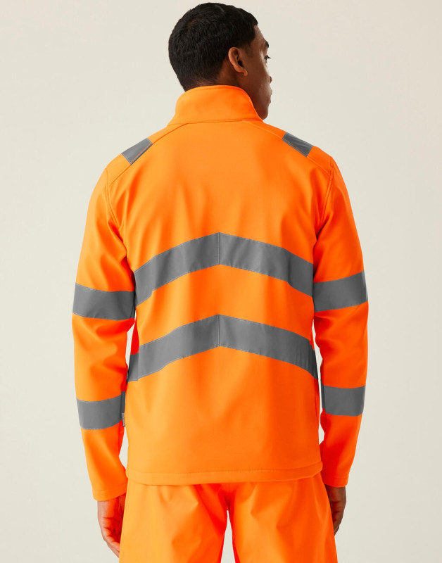 Pro Hi-Vis Ablaze Softshell 3