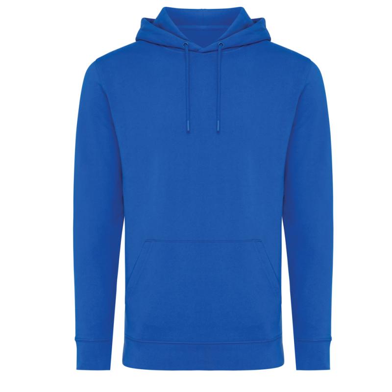 Mikina s kapucňou IQONIQ Jasper z recykl. bavlny kráľovská modrá XXXL 1