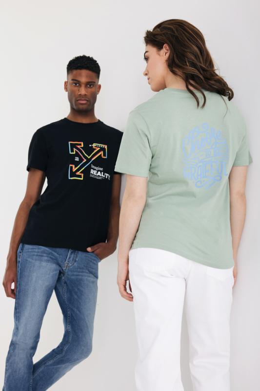 Ľahké tričko IQONIQ Sierra z recykl. bavlny Iceberg green XXL 8