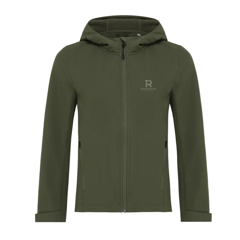 Dámska soft shell bunda IQONIQ Makalu z recykl. polyesteru khaki S 3