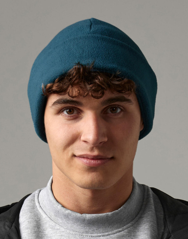 Čiapka s lemom z recyklovaného fleecu 1