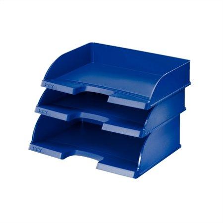 LEITZ Odkladač "Plus Jumbo", otvorený z boku, modrý 2