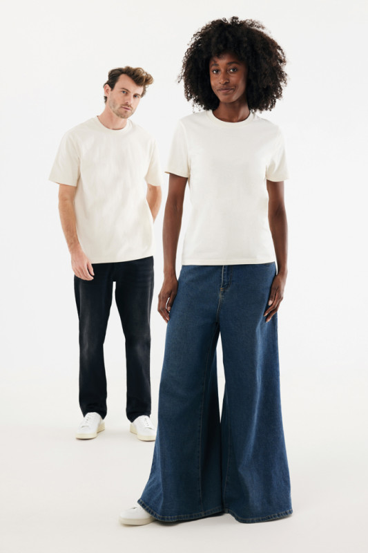 IQONIQ Nikko tričko z hrubej recyklovanej bavlny natural raw XXXL 15