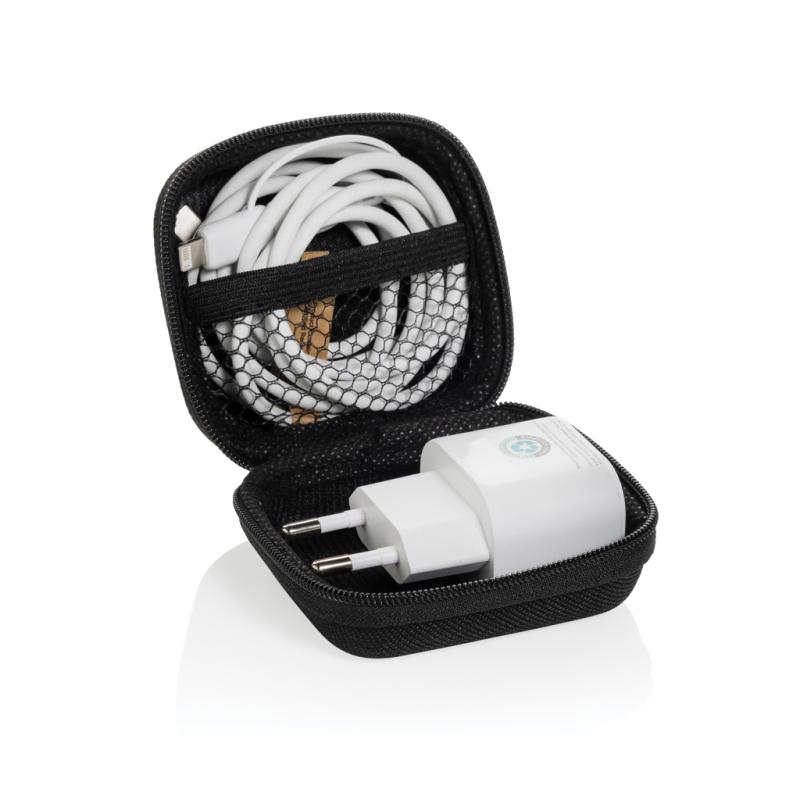 Nabíjacia sada 2ks Boost 20W USB C z RCS recykl. plastu čierna 2