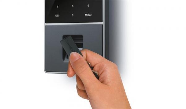 RFID kľúč k UBSCTM dochádzkovým systémom, 25 ks/balenie, SAFESCAN "RF-110", čierny 3