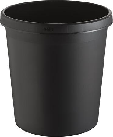 Odpadkový kôš, 18 l, HELIT, čierna 1