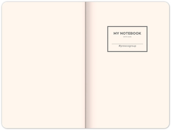 NOTIQUE Notes Hardy, hnedý, linajkovaný, 13 x 21 cm 2