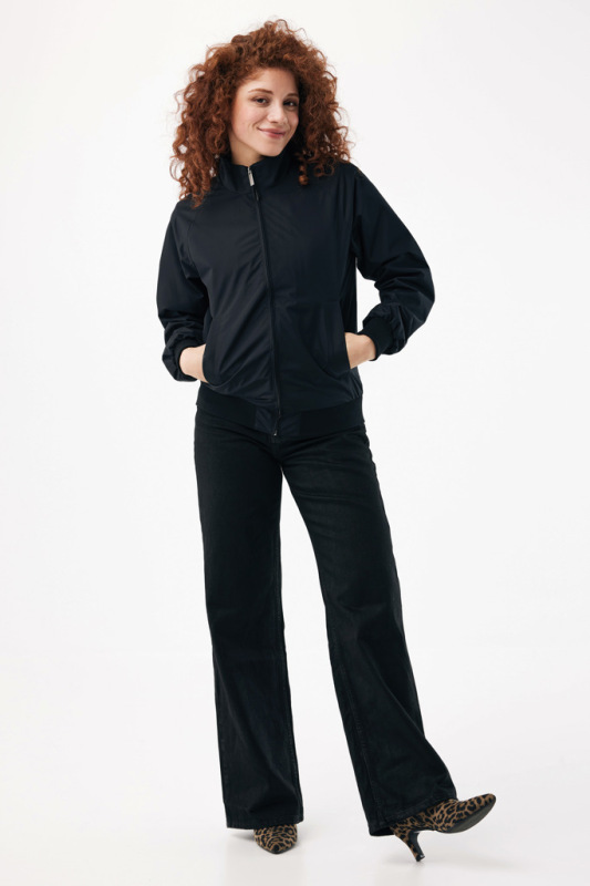 IQONIQ Odin mestská bunda z recyklovaného polyesteru čierna S 3