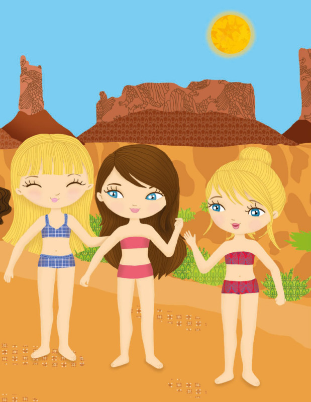 ŠATY PRE AMY ─ Kniha samolepiek 6