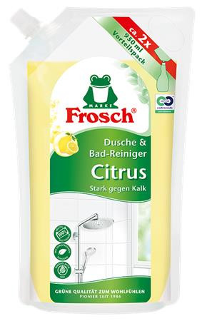Čistič kúpeľní, 950 ml, náhradná náplň, FROSCH