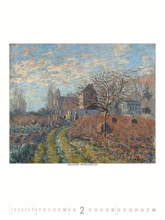 Nástenný kalendár Gardens Impressionism 2027 3
