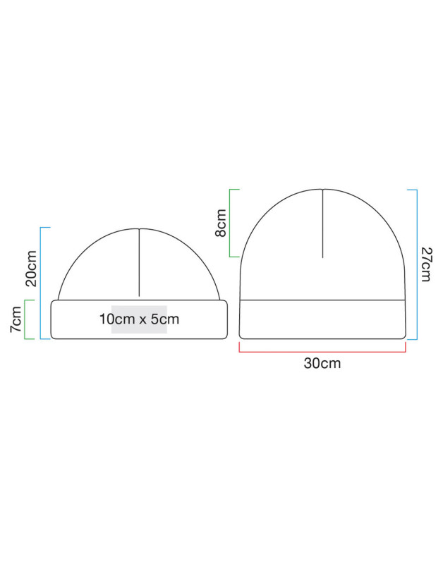 Čiapka s lemom z recyklovaného fleecu 2