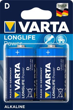 Batéria, D, veľkokapacitná, 2 ks, VARTA "High Energy"